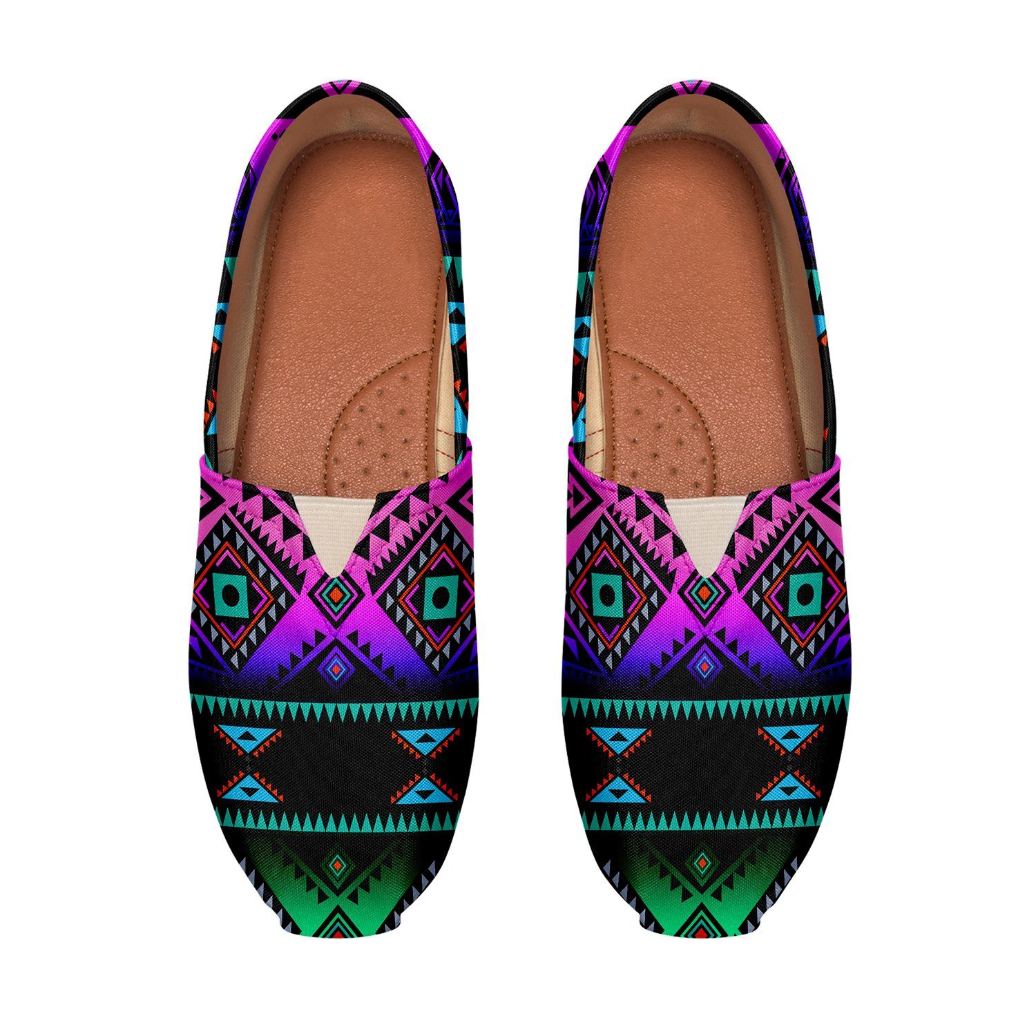 California Coast Sunrise Casual Unisex Slip On Shoe Herman