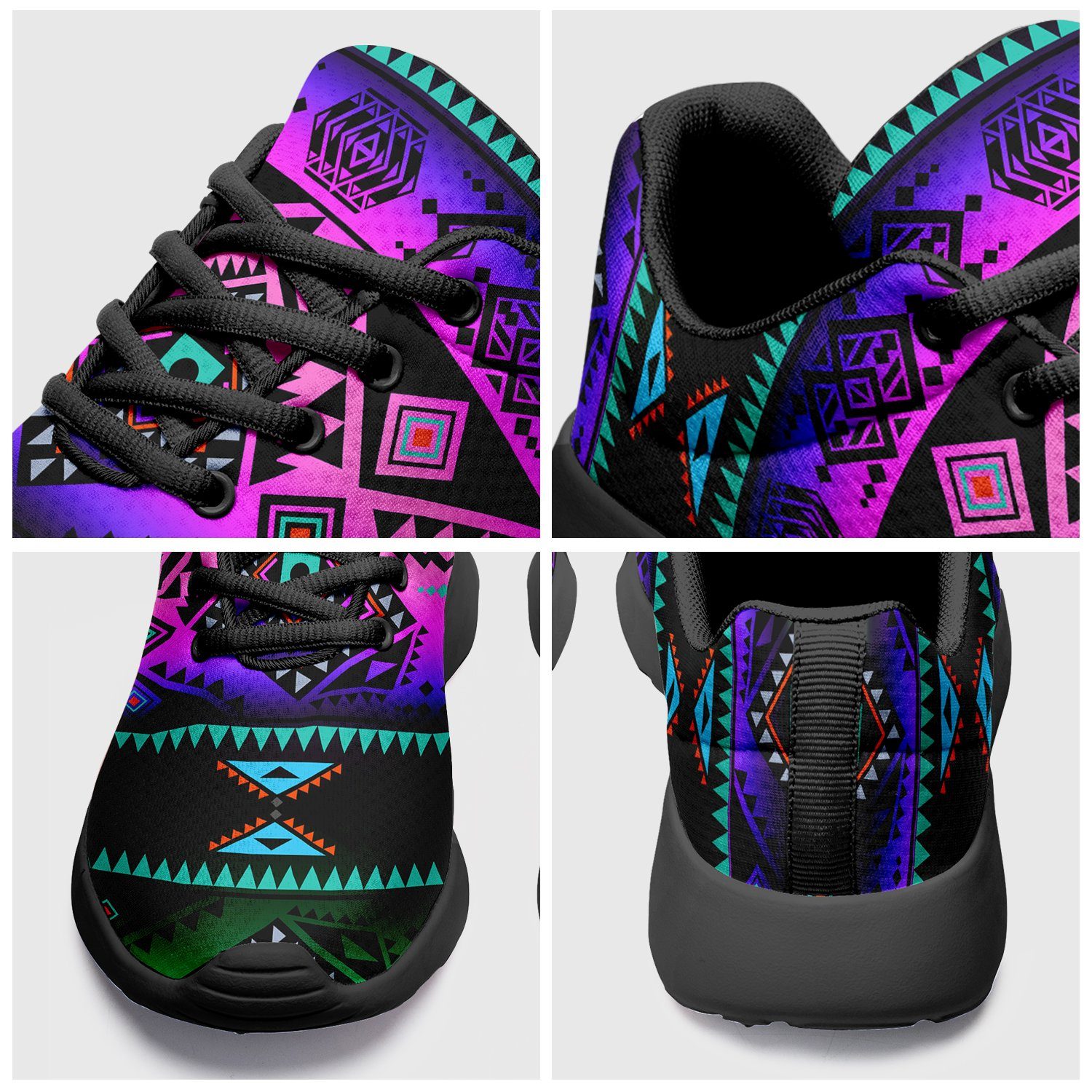 California Coast Sunrise Ikkaayi Sport Sneakers 49 Dzine