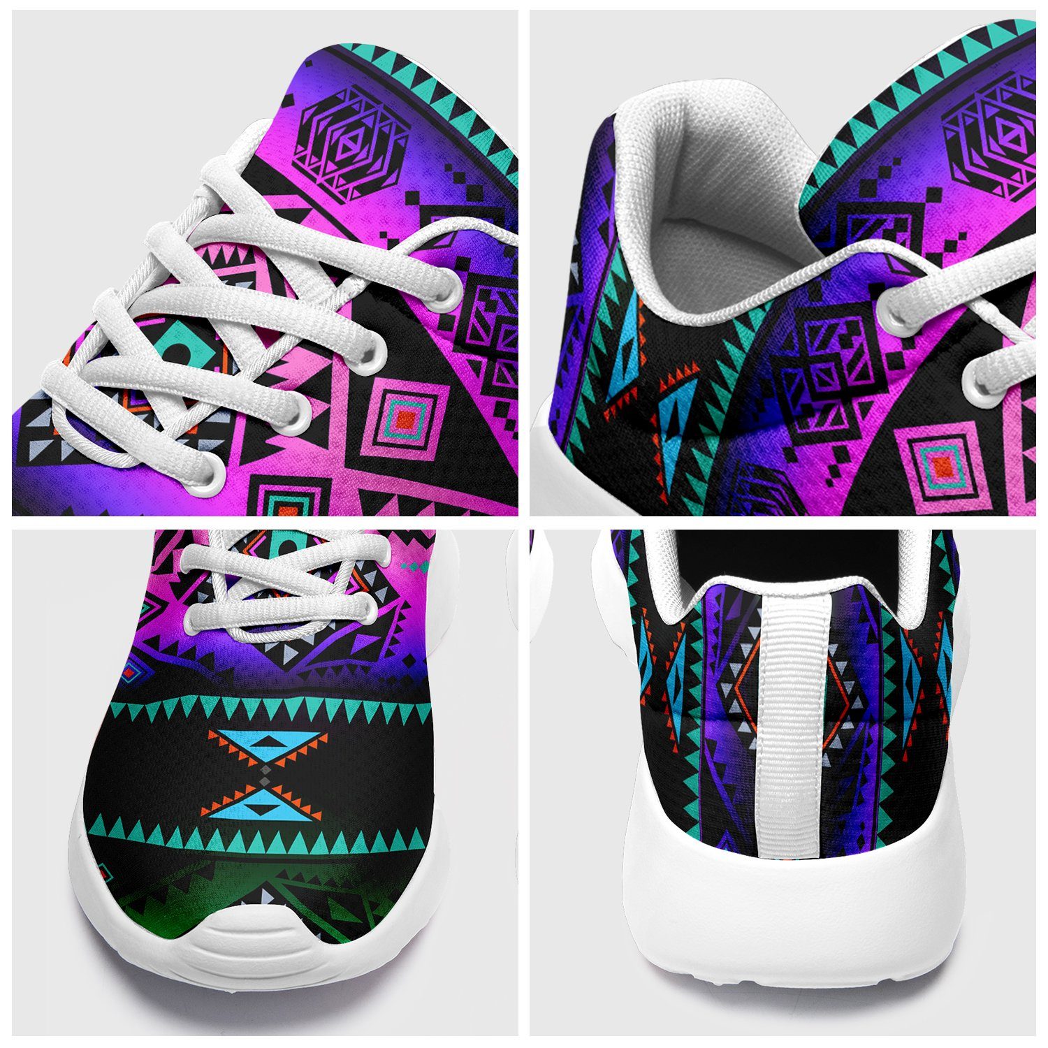 California Coast Sunrise Ikkaayi Sport Sneakers 49 Dzine