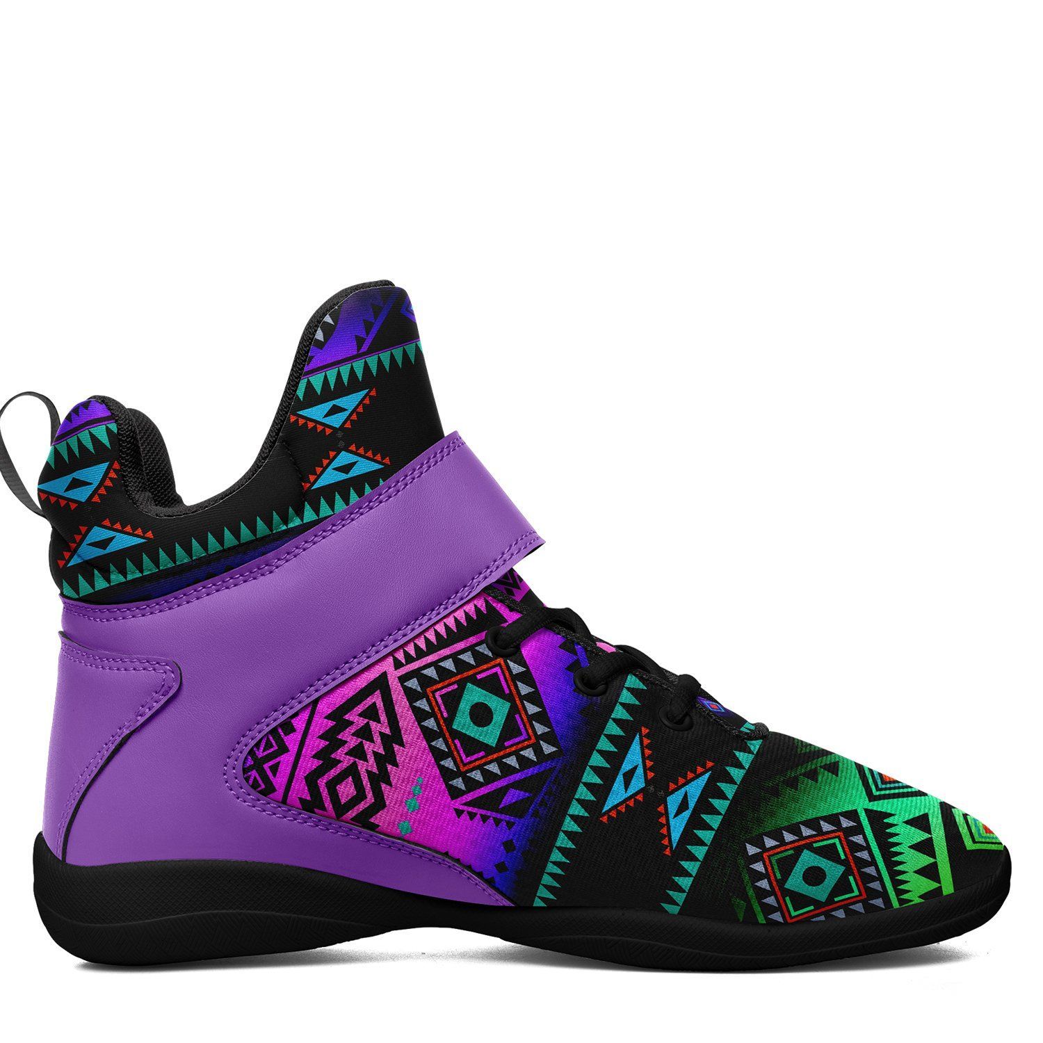 California Coast Sunrise Kid's Ipottaa Basketball / Sport High Top Shoes 49 Dzine