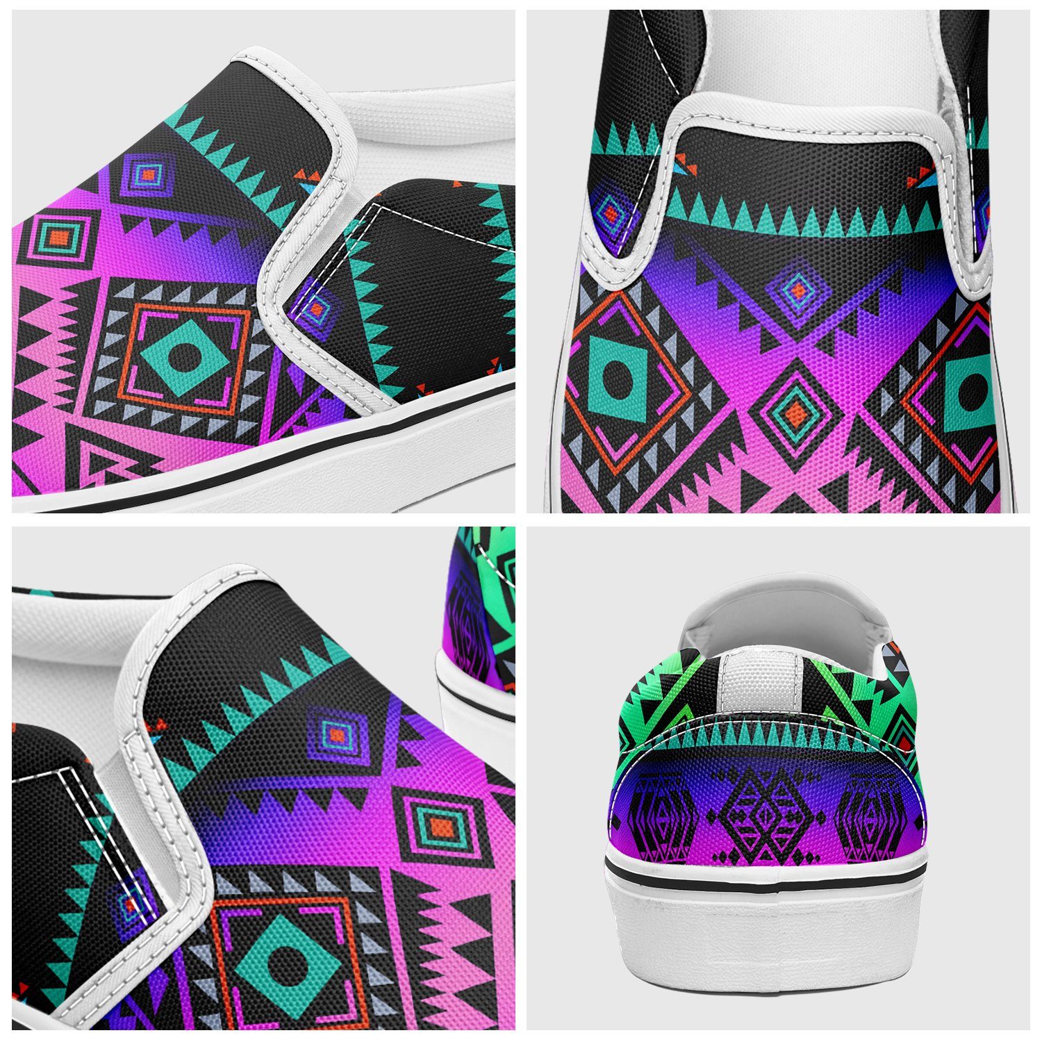 California Coast Sunrise Otoyimm Canvas Slip On Shoes 49 Dzine