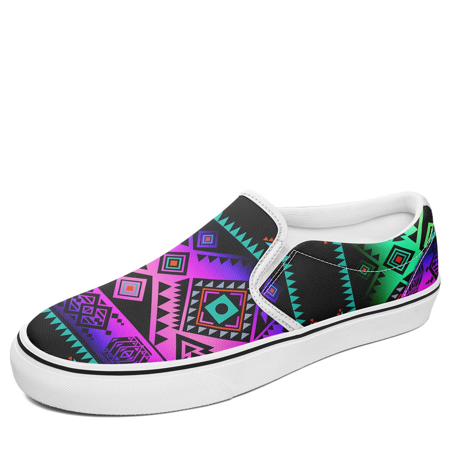 California Coast Sunrise Otoyimm Canvas Slip On Shoes 49 Dzine