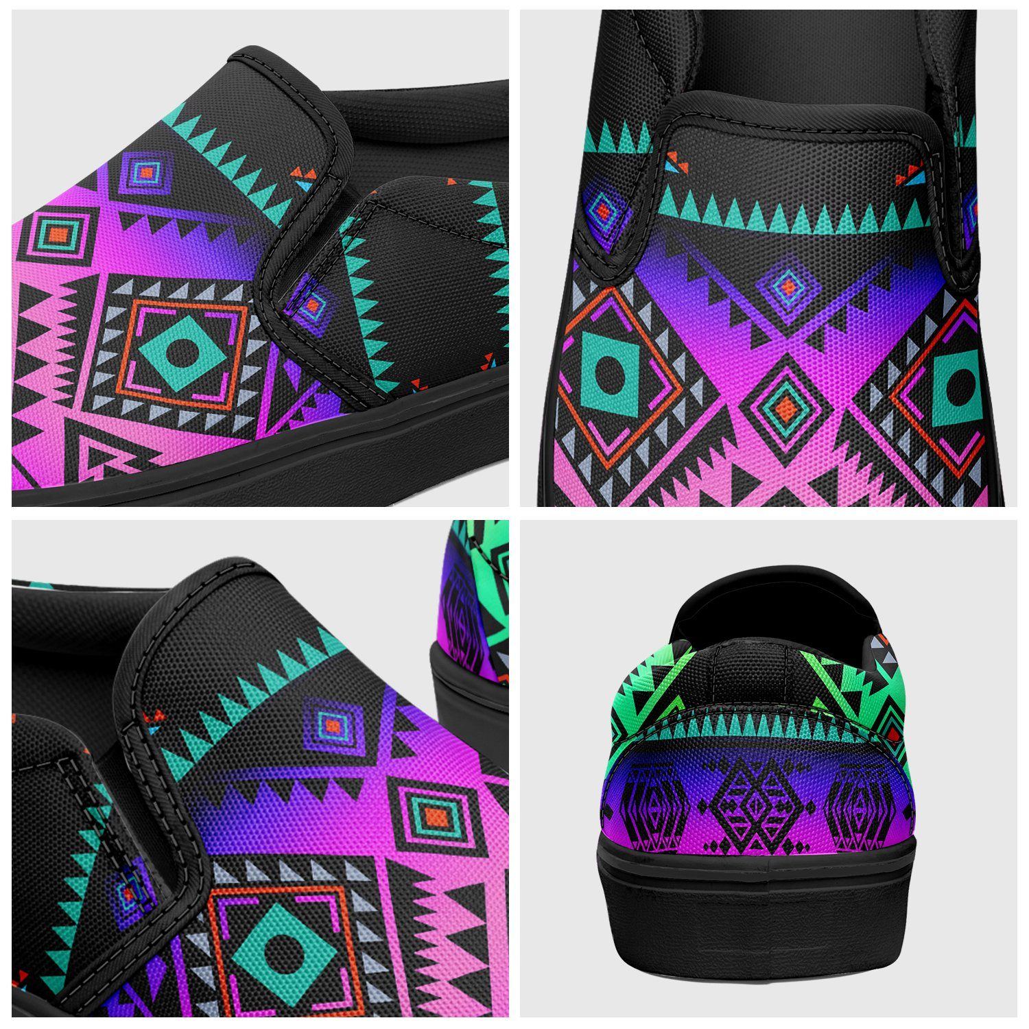 California Coast Sunrise Otoyimm Kid's Canvas Slip On Shoes 49 Dzine