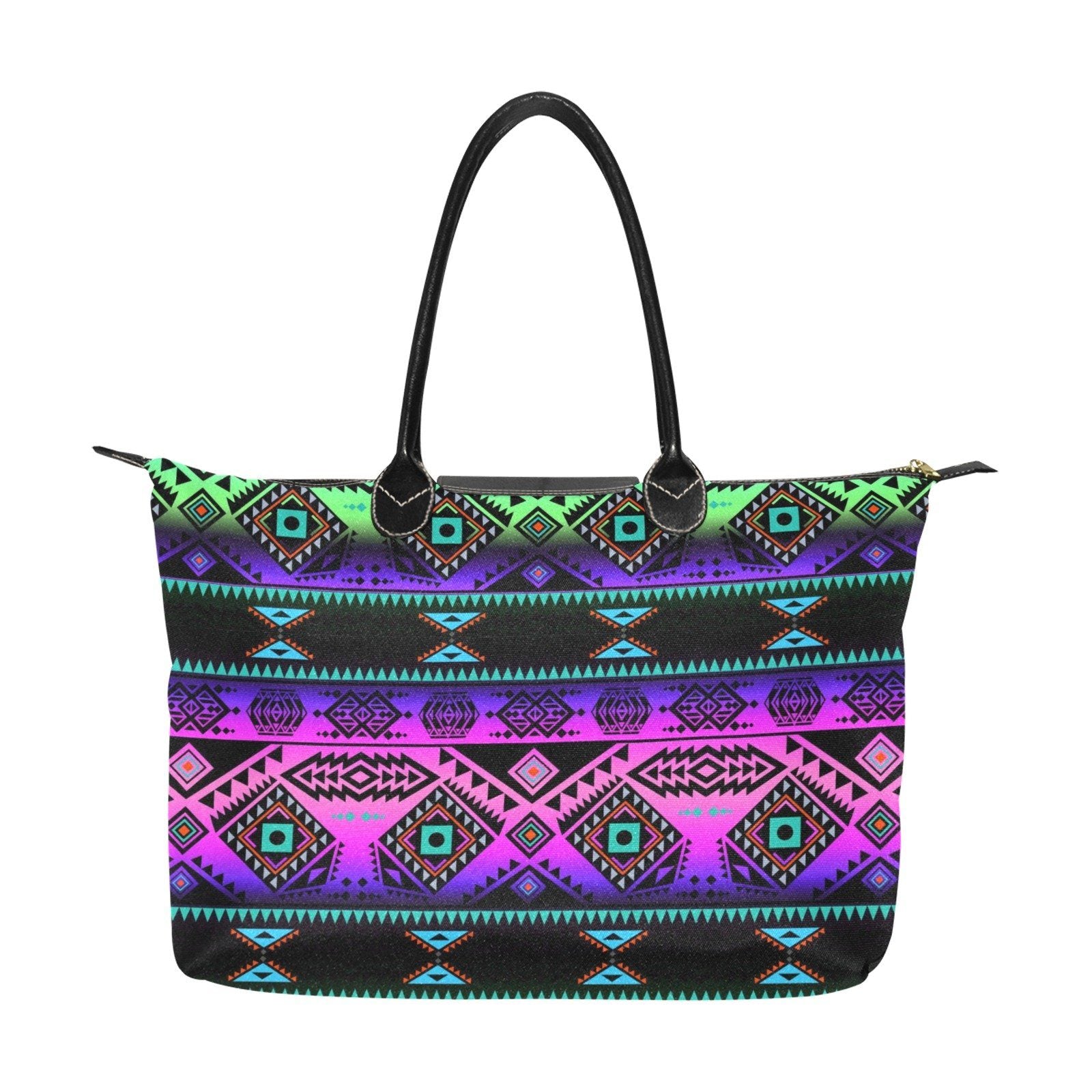 California Coast Sunrise Single-Shoulder Lady Handbag (Model 1714) bag e-joyer