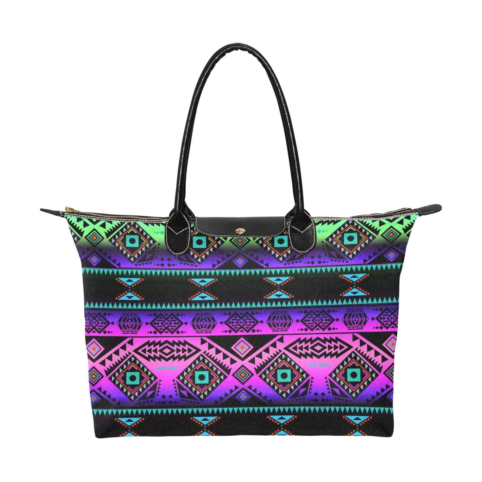 California Coast Sunrise Single-Shoulder Lady Handbag (Model 1714) bag e-joyer