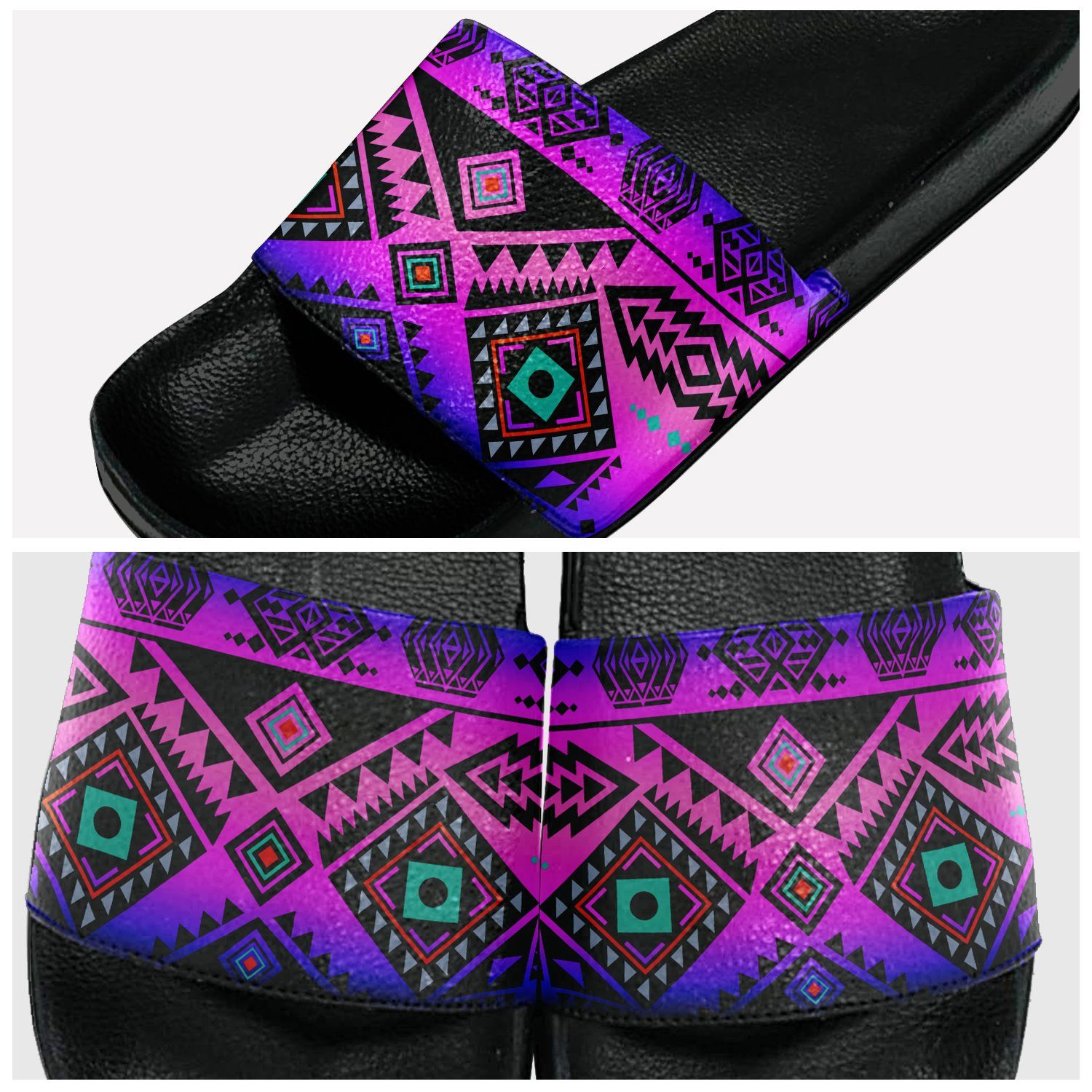 California Coast Sunrise Slide Sandals 49 Dzine