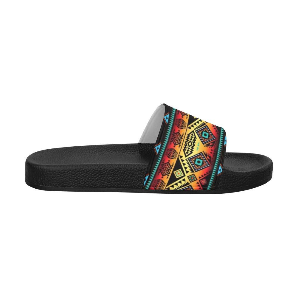 California Coast Sunset Women's Slide Sandals (Model 057) Women's Slide Sandals (057) e-joyer