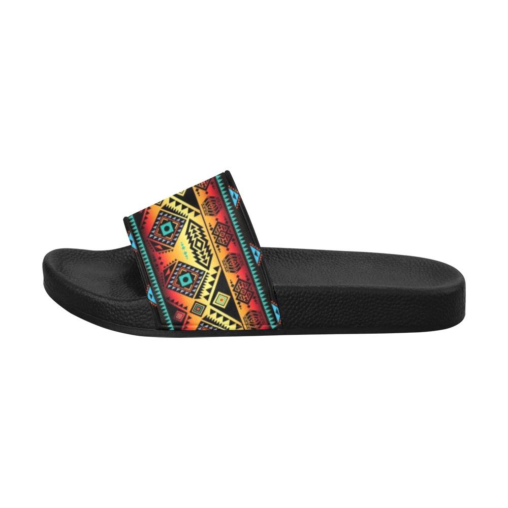 California Coast Sunset Women's Slide Sandals (Model 057) Women's Slide Sandals (057) e-joyer