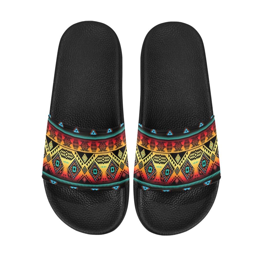 California Coast Sunset Women's Slide Sandals (Model 057) Women's Slide Sandals (057) e-joyer