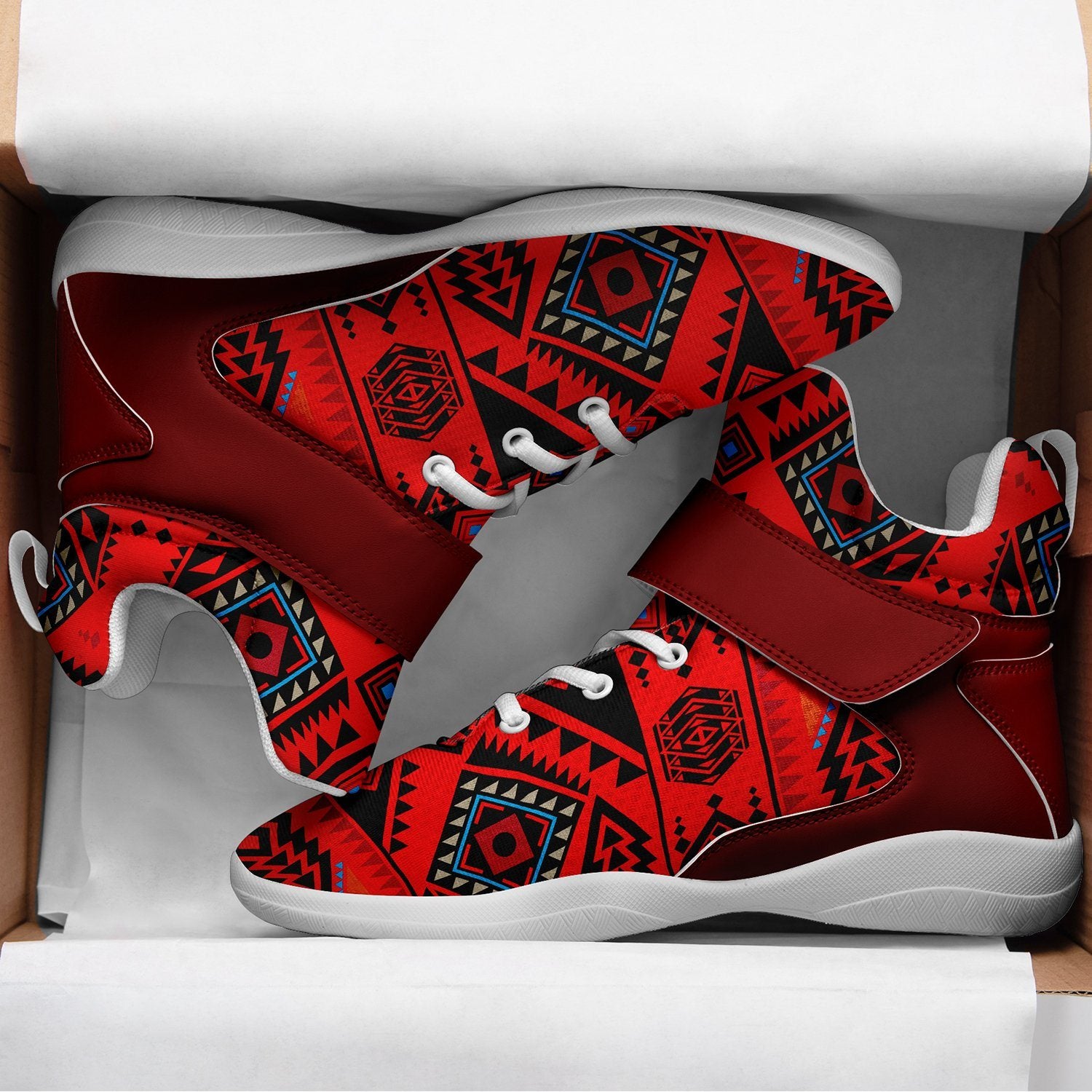 Californoa Coast Mask Ipottaa Basketball / Sport High Top Shoes 49 Dzine
