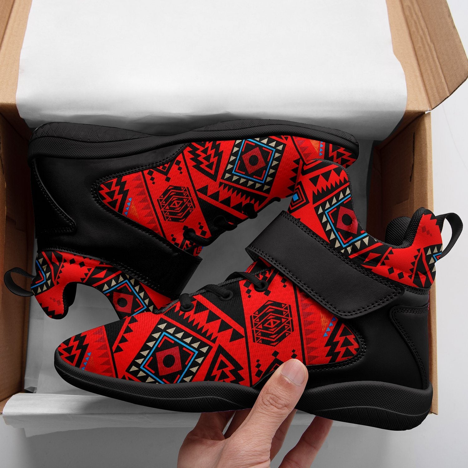Californoa Coast Mask Ipottaa Basketball / Sport High Top Shoes 49 Dzine