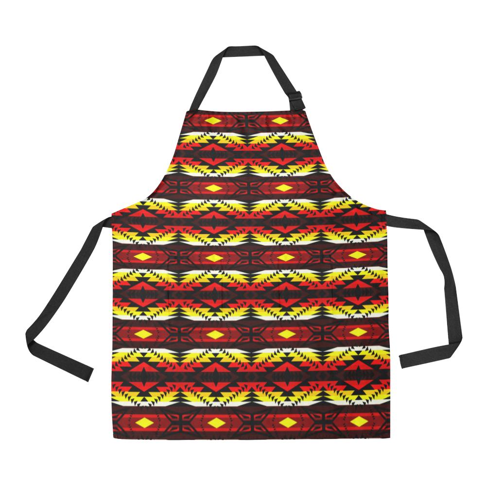 Canyon War Party All Over Print Apron All Over Print Apron e-joyer