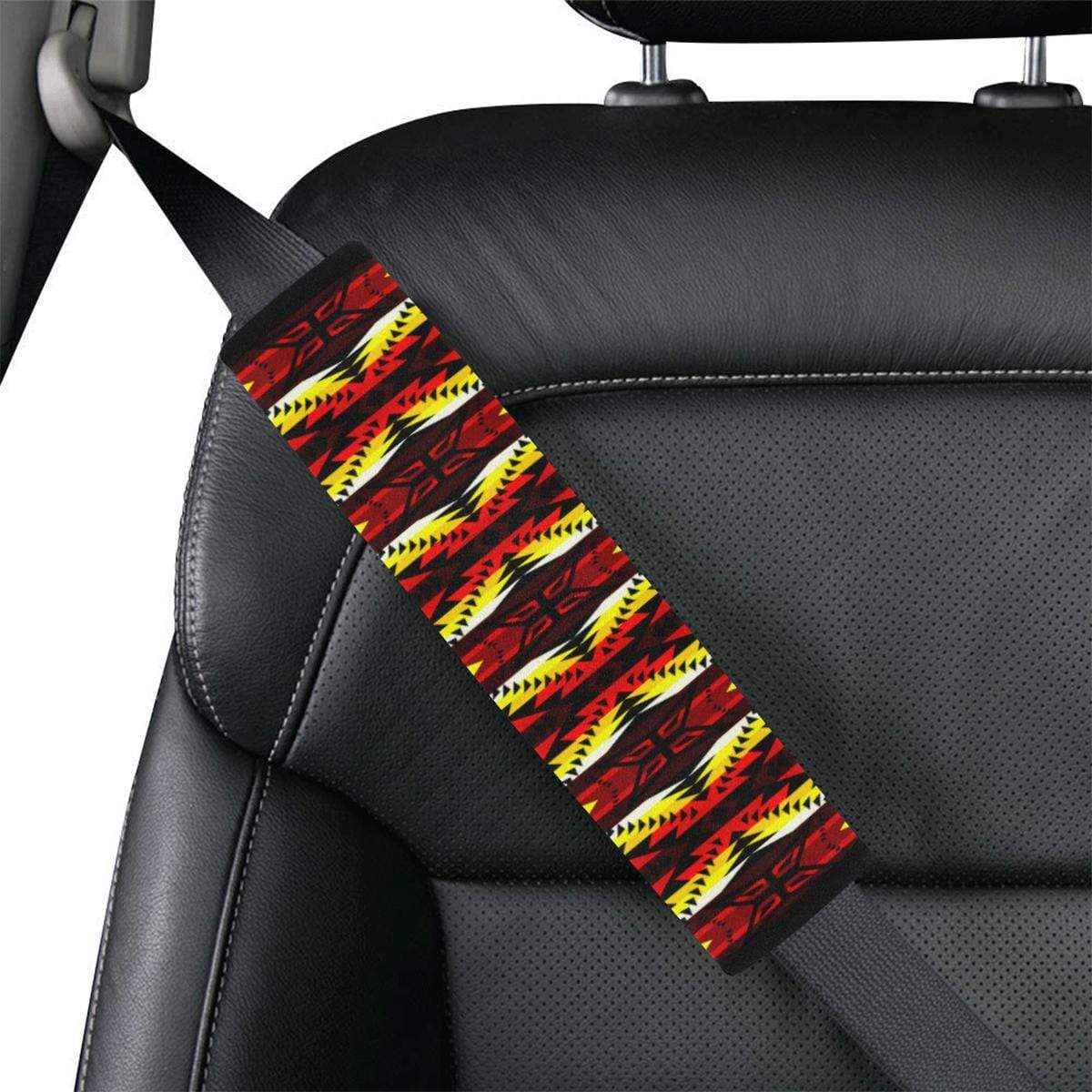 Canyon War Party Car Seat Belt Cover 7''x12.6'' Car Seat Belt Cover 7''x12.6'' e-joyer