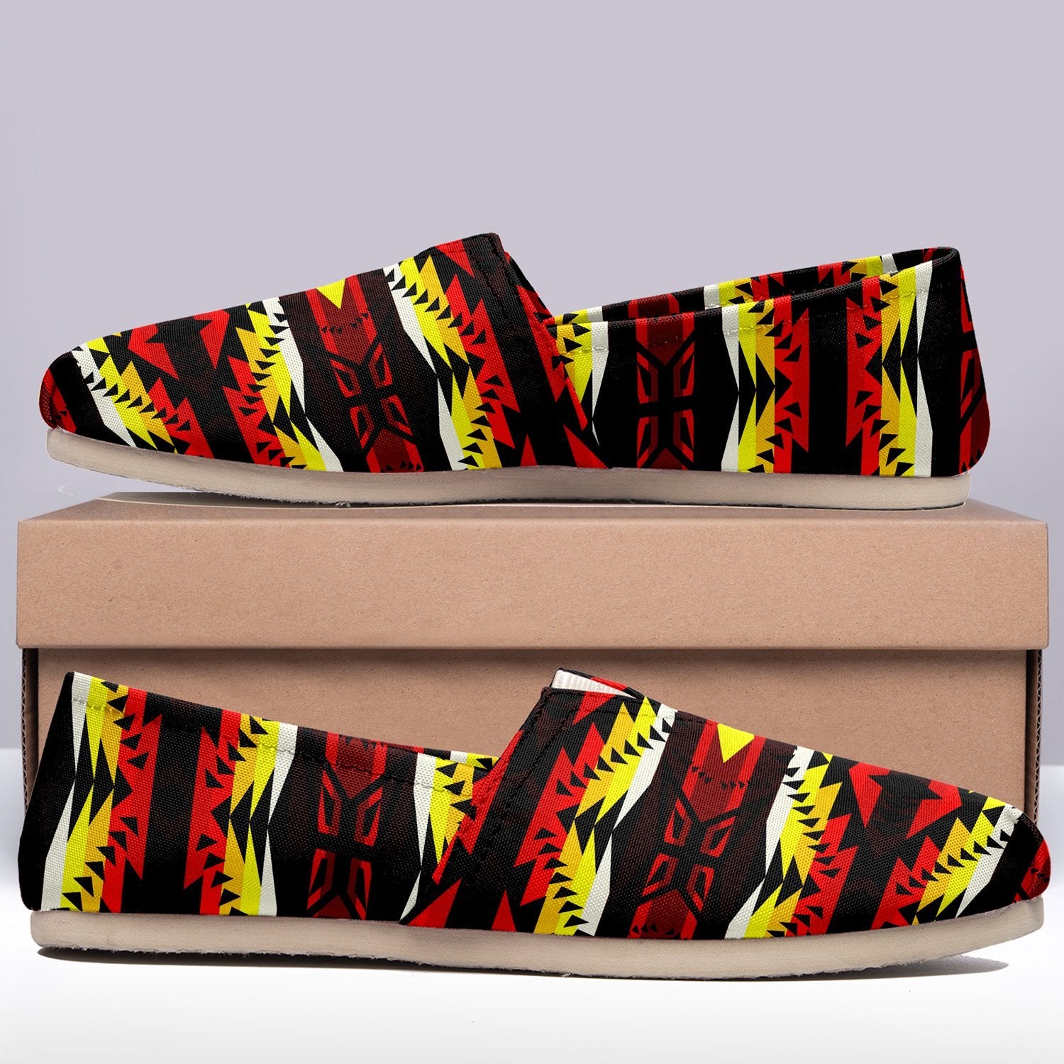 Canyon War Party Casual Unisex Slip On Shoe Herman