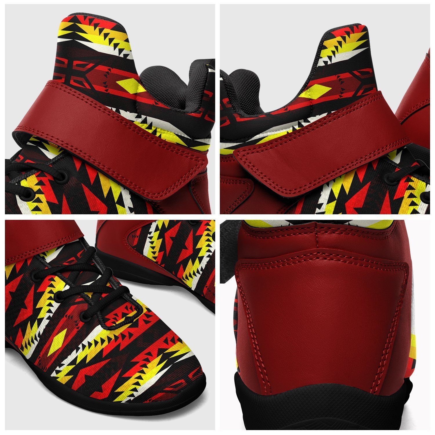 Canyon War Party Ipottaa Basketball / Sport High Top Shoes - Black Sole 49 Dzine