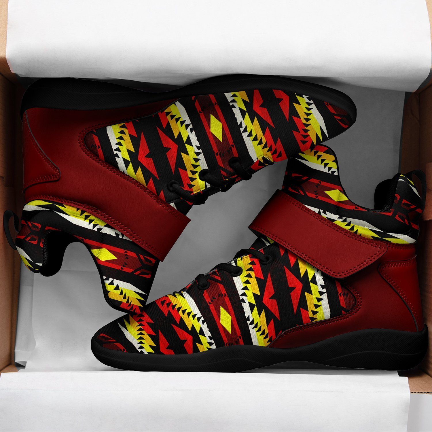 Canyon War Party Ipottaa Basketball / Sport High Top Shoes - Black Sole 49 Dzine