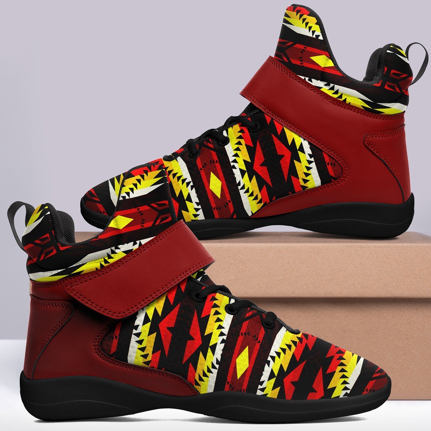 Canyon War Party Ipottaa Basketball / Sport High Top Shoes - Black Sole 49 Dzine