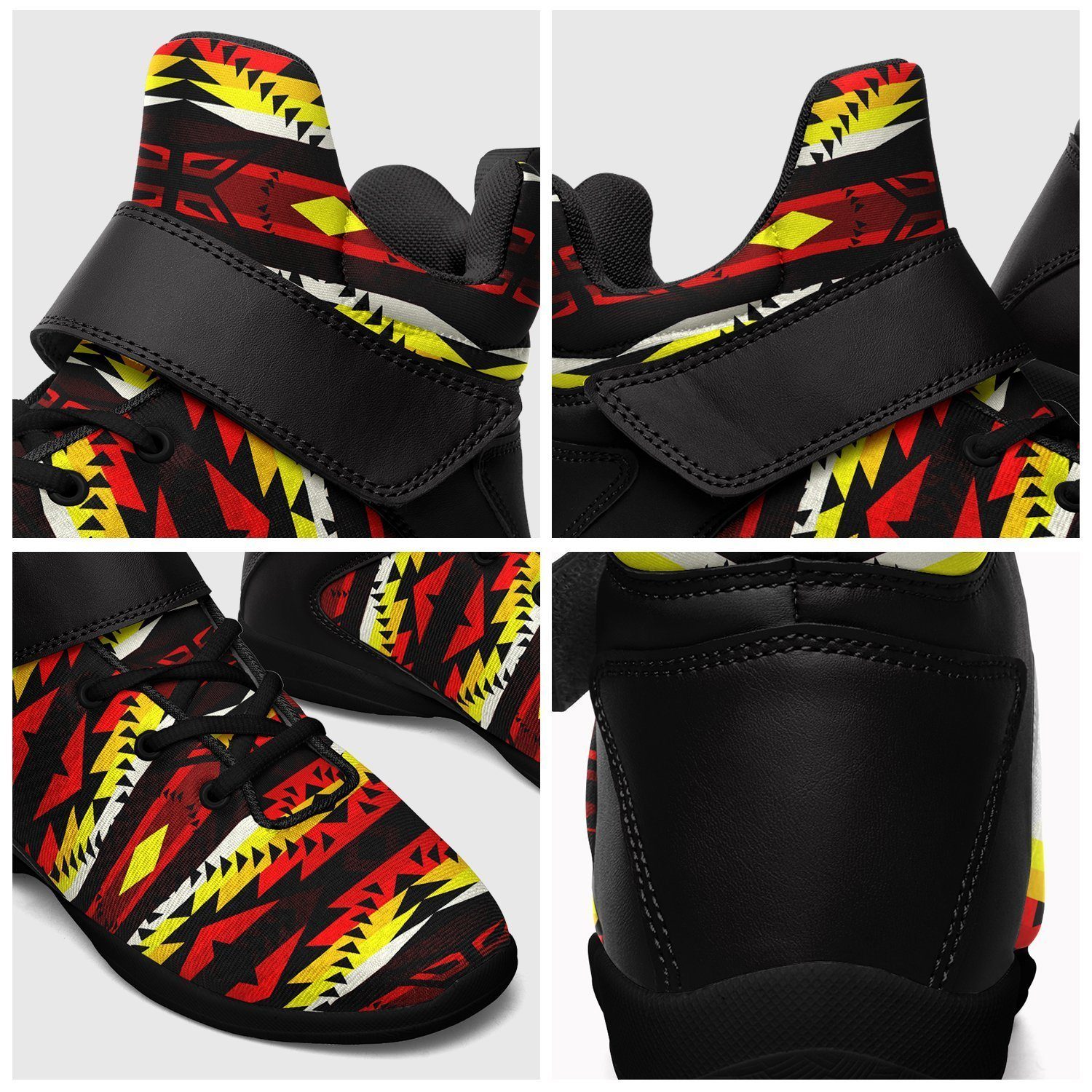 Canyon War Party Ipottaa Basketball / Sport High Top Shoes - Black Sole 49 Dzine