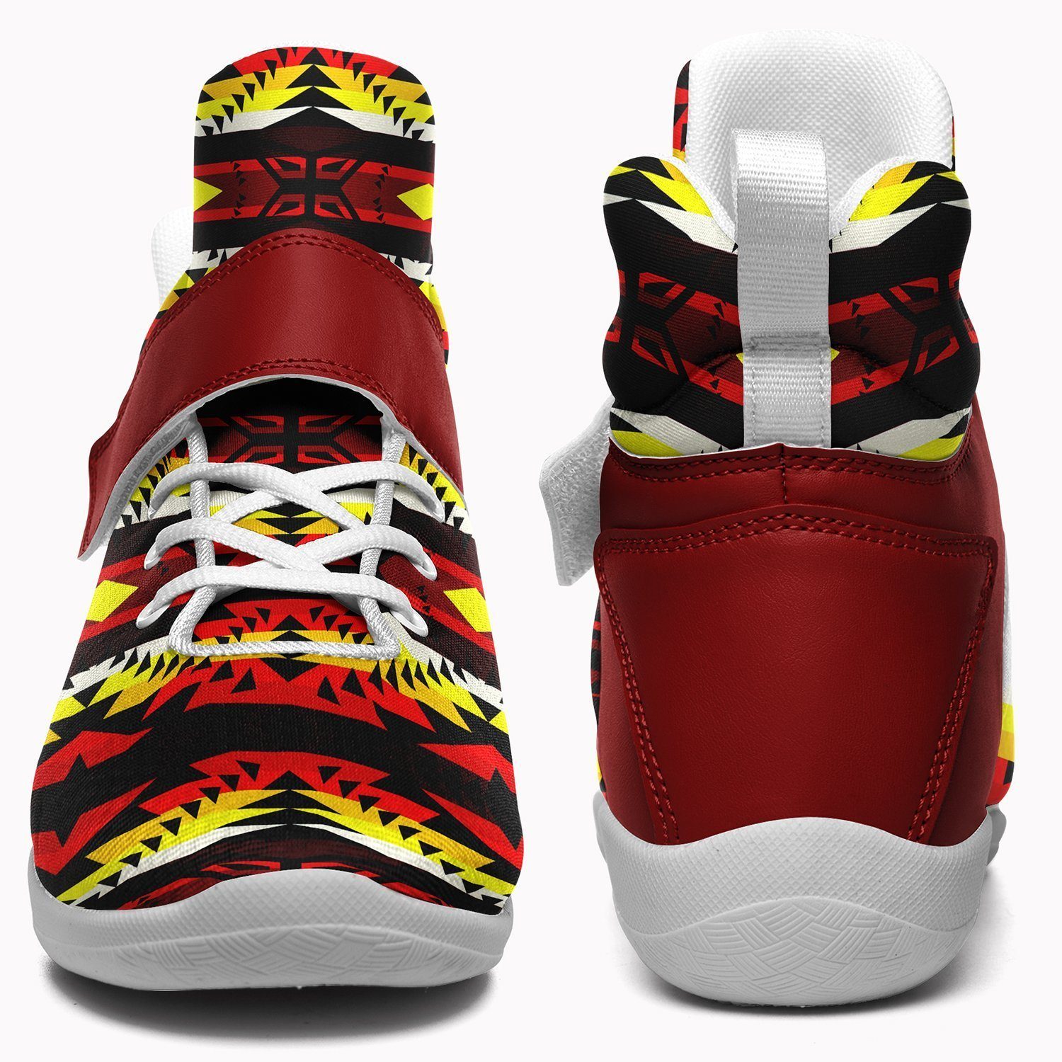 Canyon War Party Ipottaa Basketball / Sport High Top Shoes - White Sole 49 Dzine