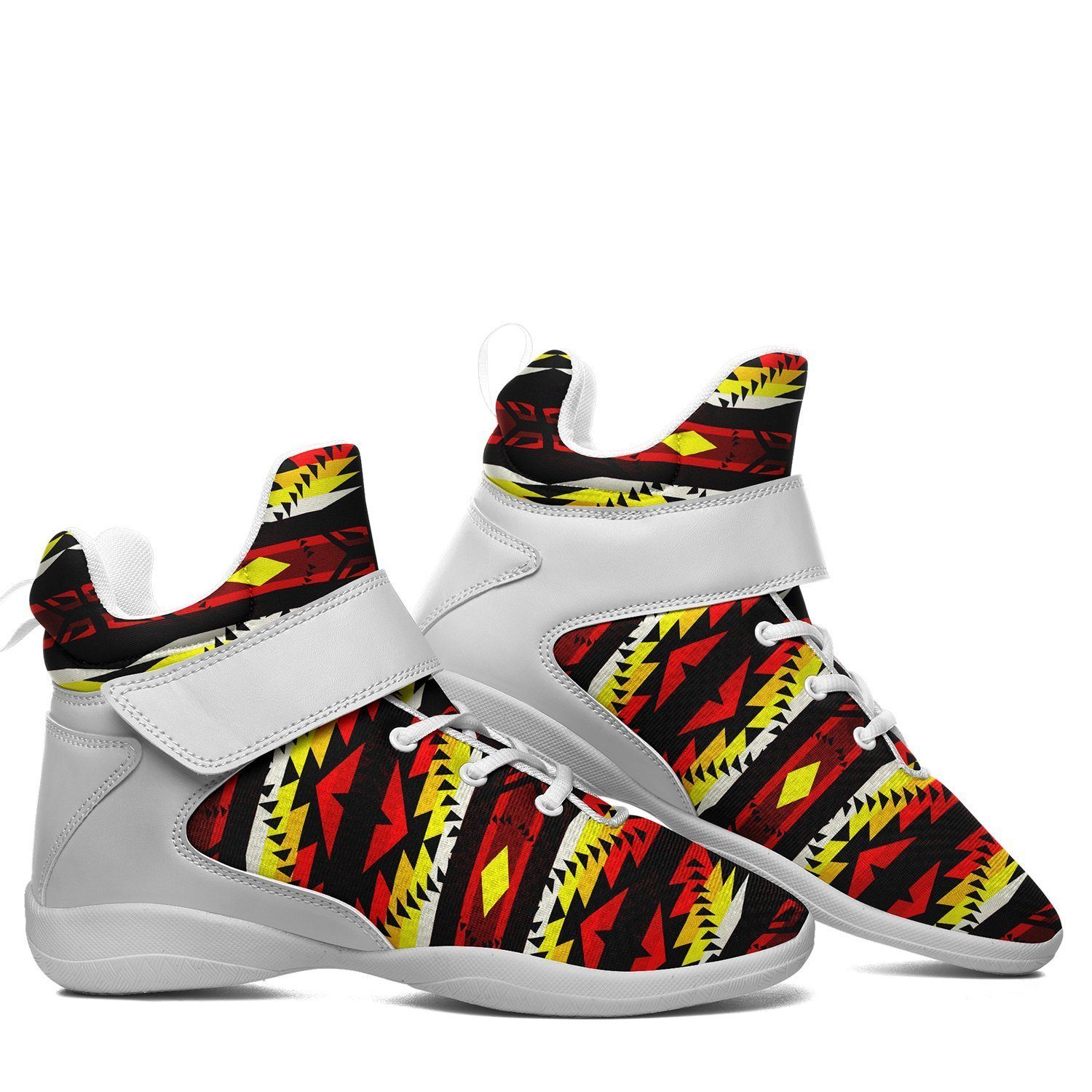 Canyon War Party Ipottaa Basketball / Sport High Top Shoes - White Sole 49 Dzine