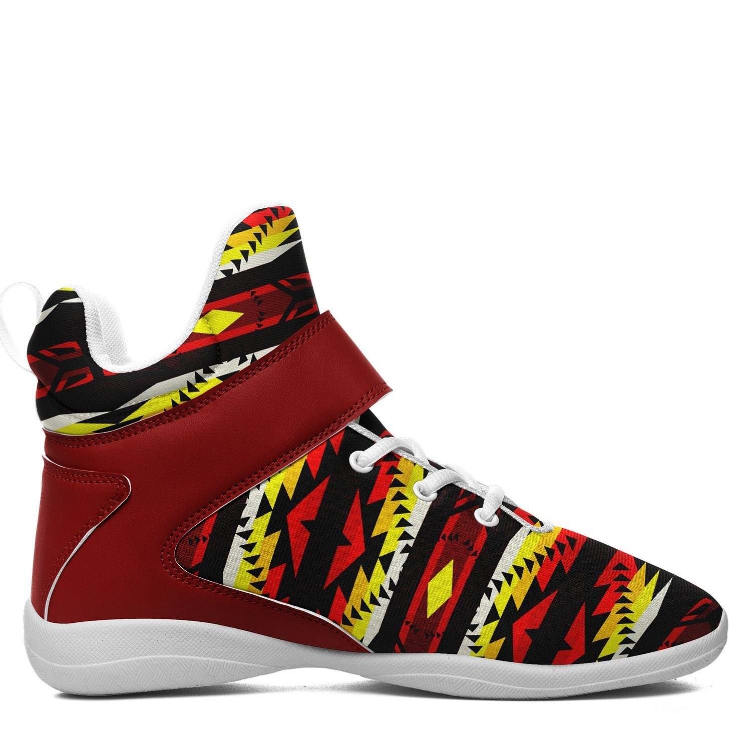 Canyon War Party Ipottaa Basketball / Sport High Top Shoes - White Sole 49 Dzine
