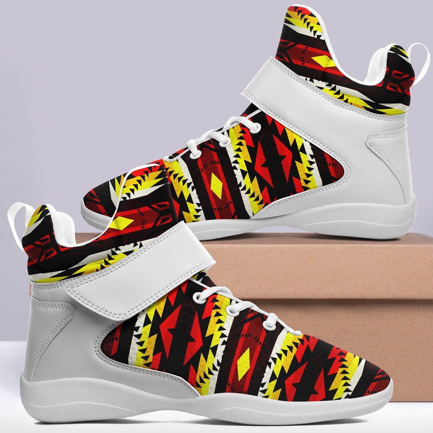 Canyon War Party Kid's Ipottaa Basketball / Sport High Top Shoes 49 Dzine
