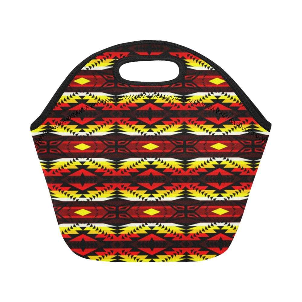 Canyon War Party Neoprene Lunch Bag/Small (Model 1669) Neoprene Lunch Bag/Small (1669) e-joyer