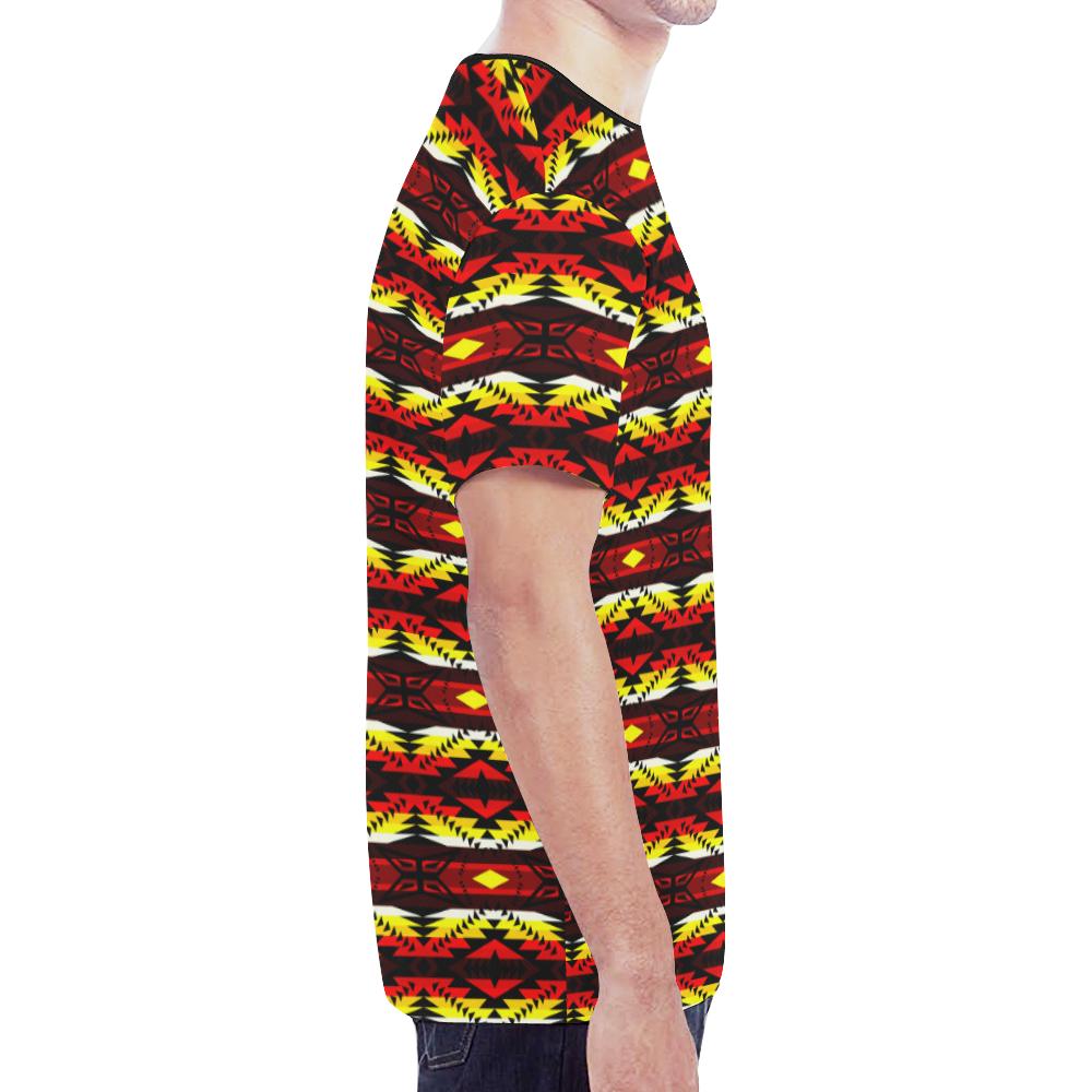 Canyon War Party New All Over Print T-shirt for Men (Model T45) New All Over Print T-shirt for Men (T45) e-joyer