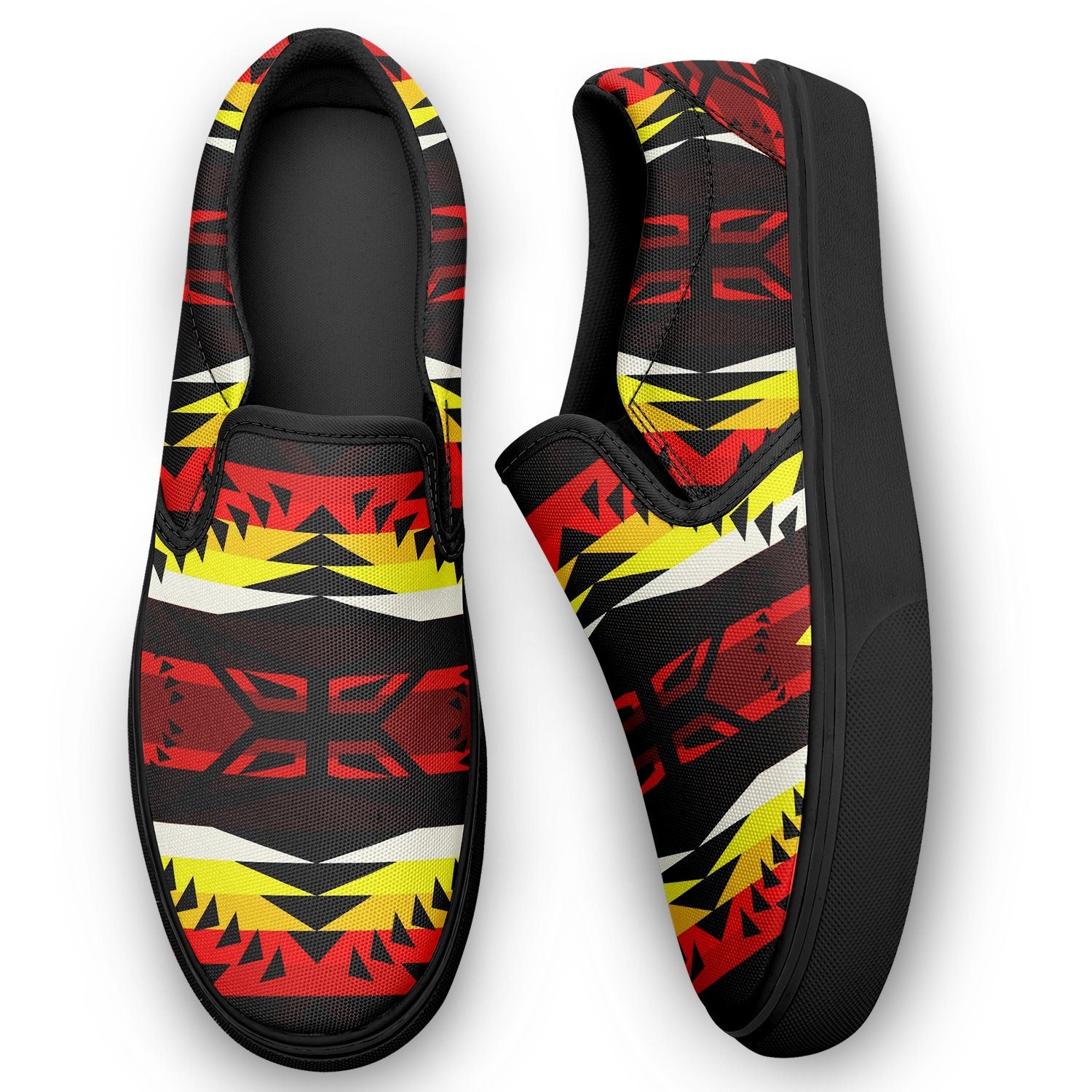 Canyon War Party Otoyimm Canvas Slip On Shoes 49 Dzine