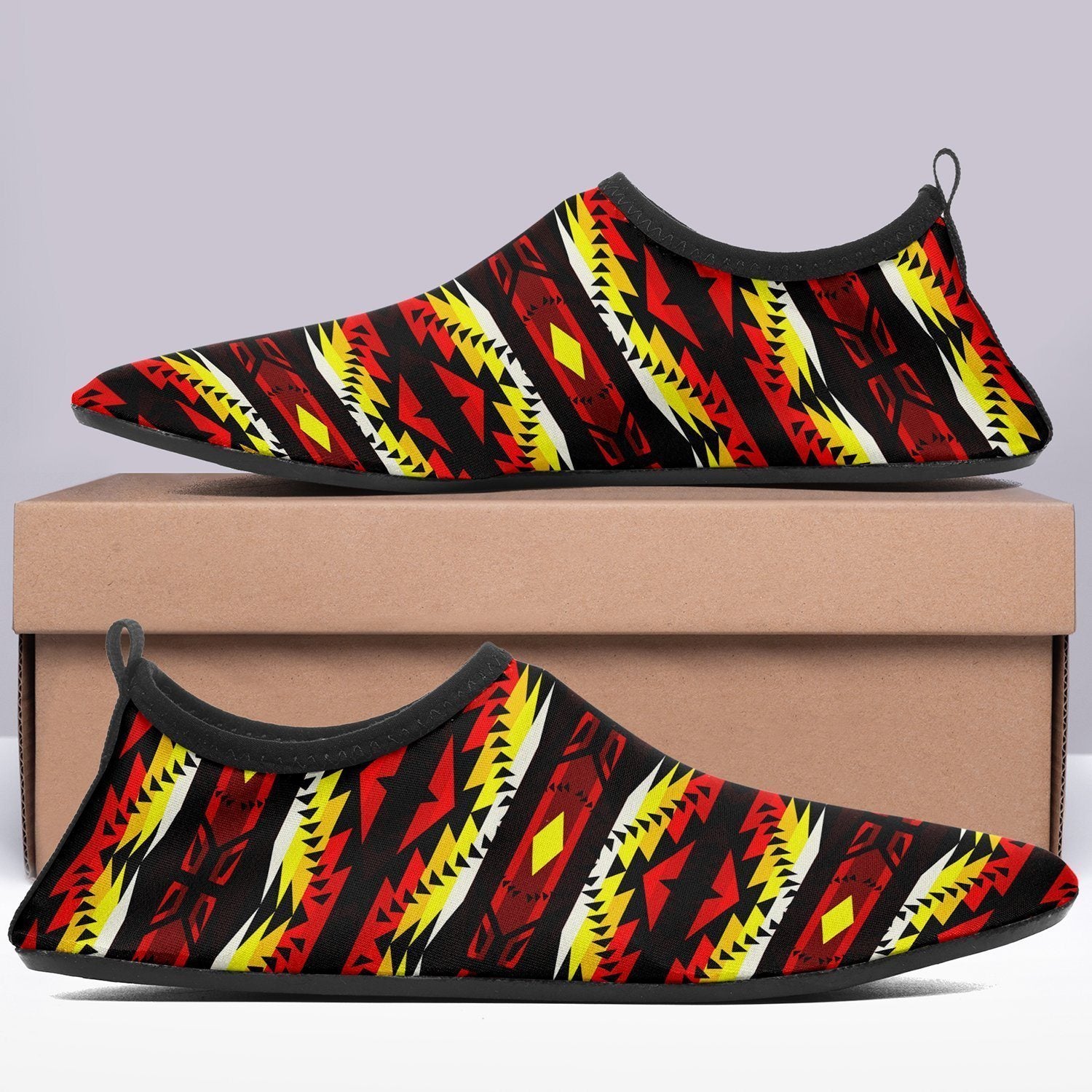 Canyon War Party Sockamoccs Kid's Slip On Shoes 49 Dzine