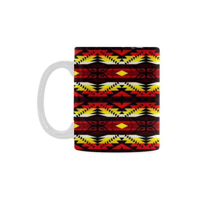 Canyon War Party White Mug(11OZ) White Mug e-joyer