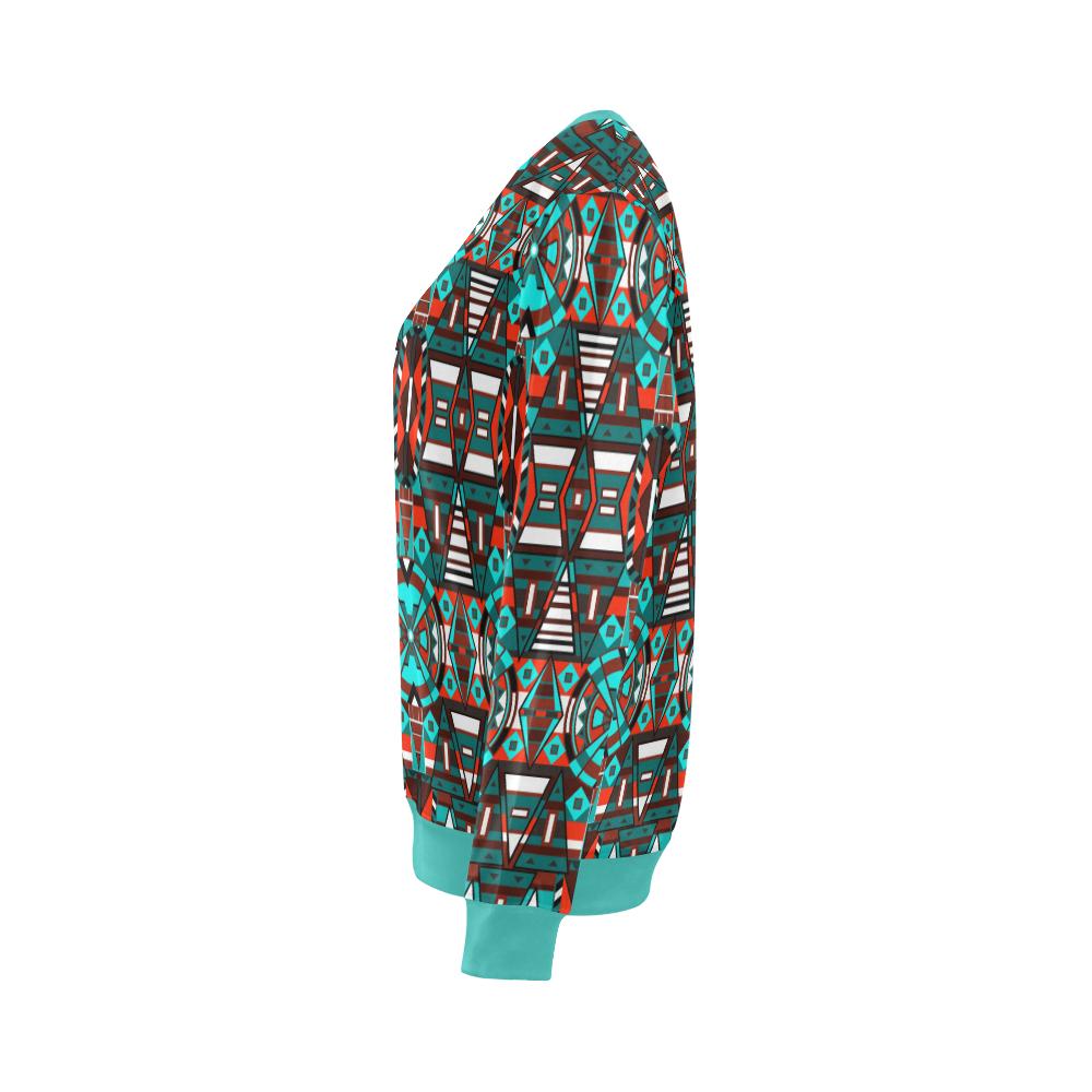 Captive Winter All Over Print Crewneck Sweatshirt for Women (Model H18) Crewneck Sweatshirt for Women (H18) e-joyer