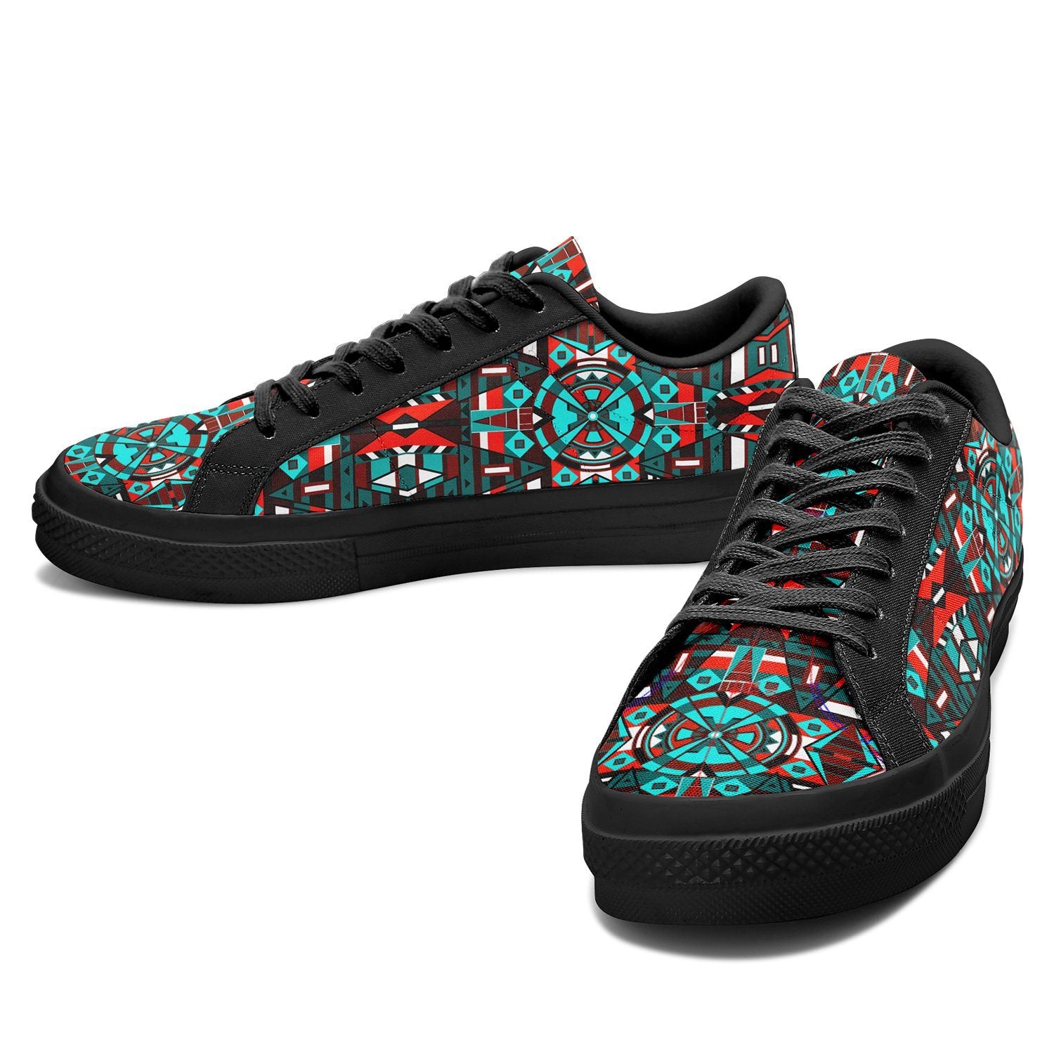 Captive Winter II Aapisi Low Top Canvas Shoes Black Sole 49 Dzine