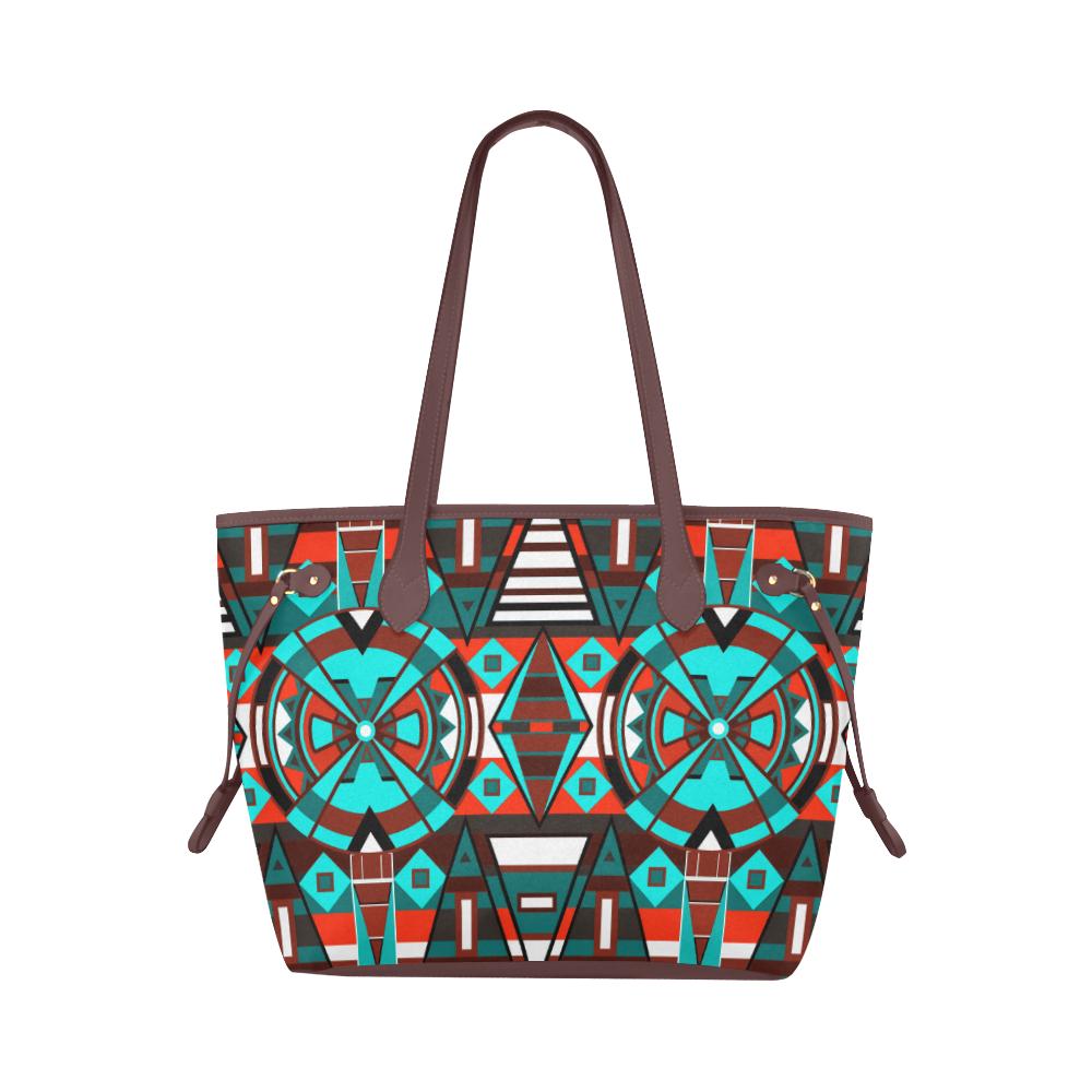 Captive Winter II Clover Canvas Tote Bag (Model 1661) Clover Canvas Tote Bag (1661) e-joyer