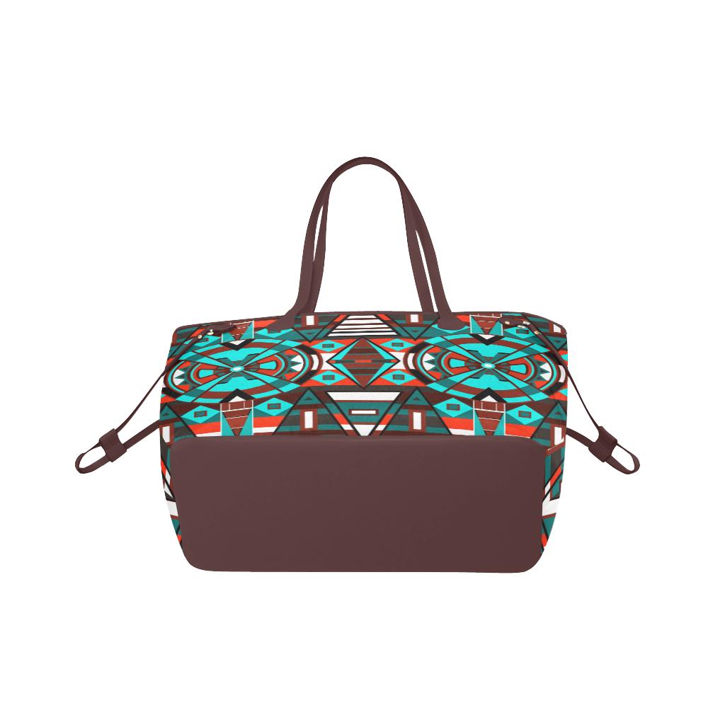 Captive Winter II Clover Canvas Tote Bag (Model 1661) Clover Canvas Tote Bag (1661) e-joyer