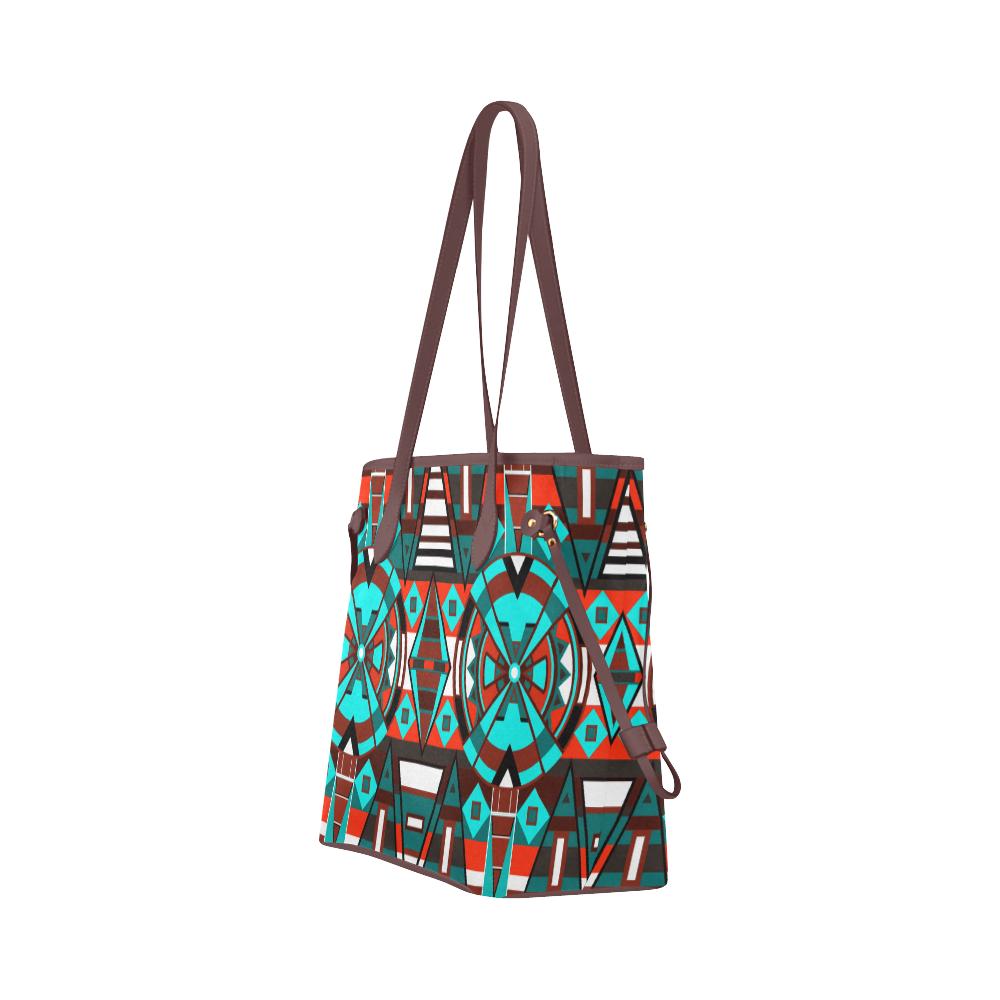 Captive Winter II Clover Canvas Tote Bag (Model 1661) Clover Canvas Tote Bag (1661) e-joyer