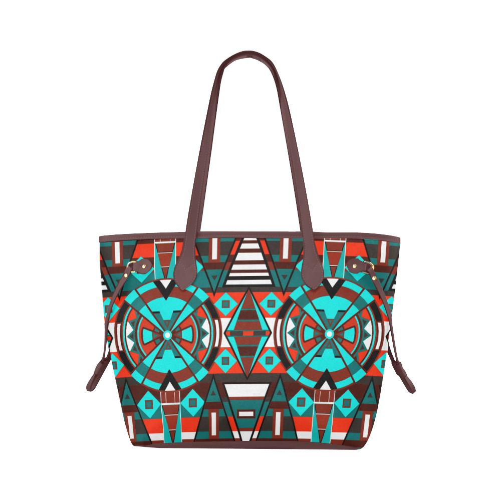 Captive Winter II Clover Canvas Tote Bag (Model 1661) Clover Canvas Tote Bag (1661) e-joyer