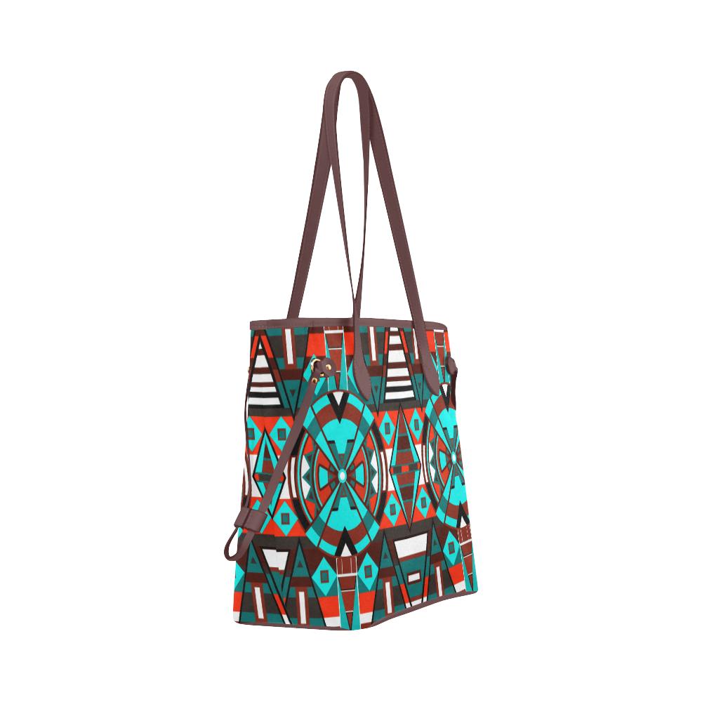 Captive Winter II Clover Canvas Tote Bag (Model 1661) Clover Canvas Tote Bag (1661) e-joyer