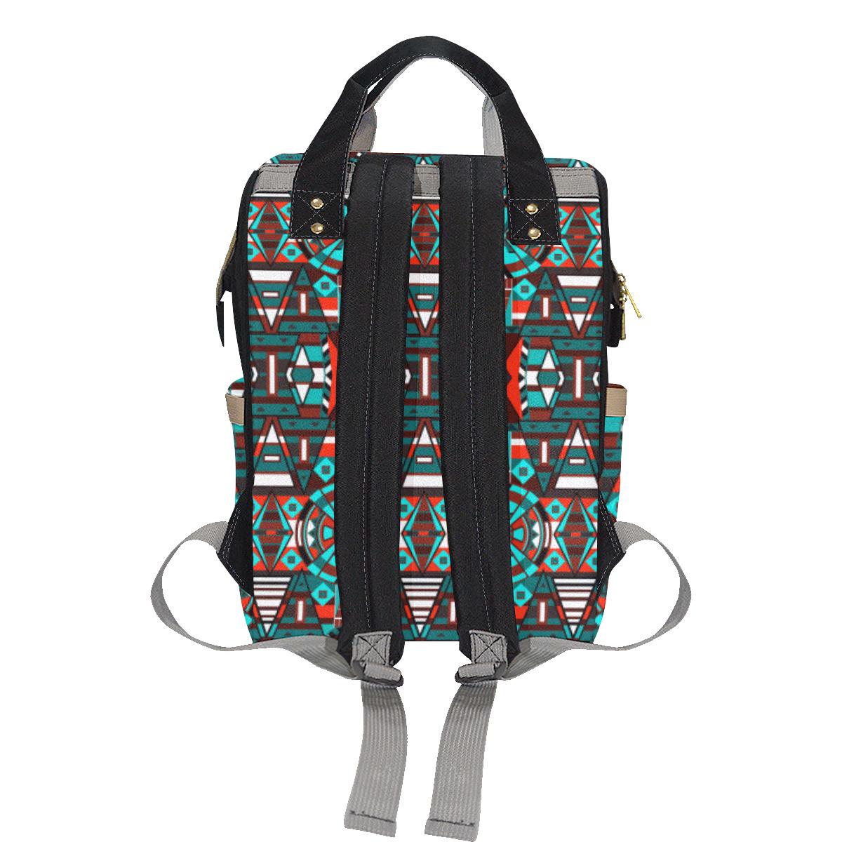 Captive Winter II Multi-Function Diaper Backpack (Model 1688) Diaper Backpack (1688) e-joyer