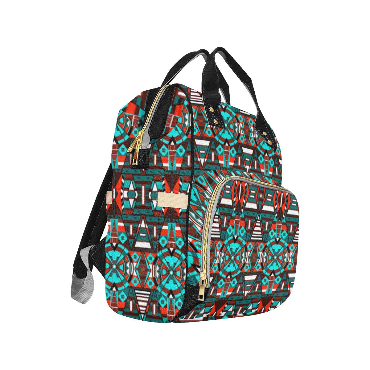 Captive Winter II Multi-Function Diaper Backpack (Model 1688) Diaper Backpack (1688) e-joyer