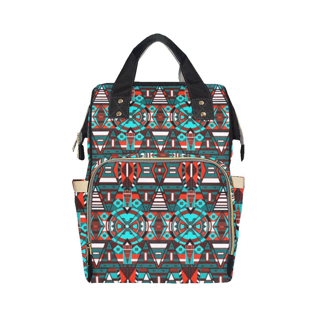 Captive Winter II Multi-Function Diaper Backpack (Model 1688) Diaper Backpack (1688) e-joyer