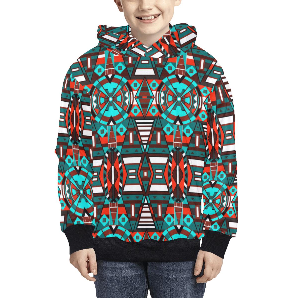 Captive Winter Kids' All Over Print Hoodie (Model H38) Kids' AOP Hoodie (H38) e-joyer