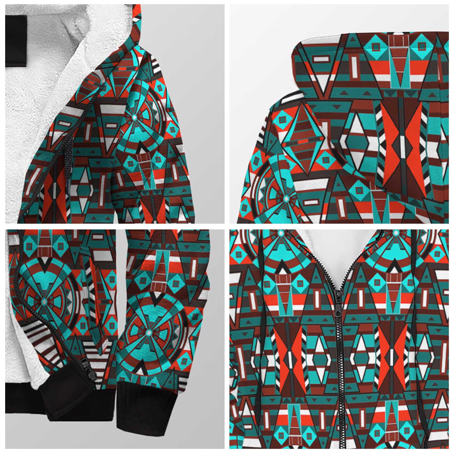 Captive Winter Sherpa Hoodie 49 Dzine