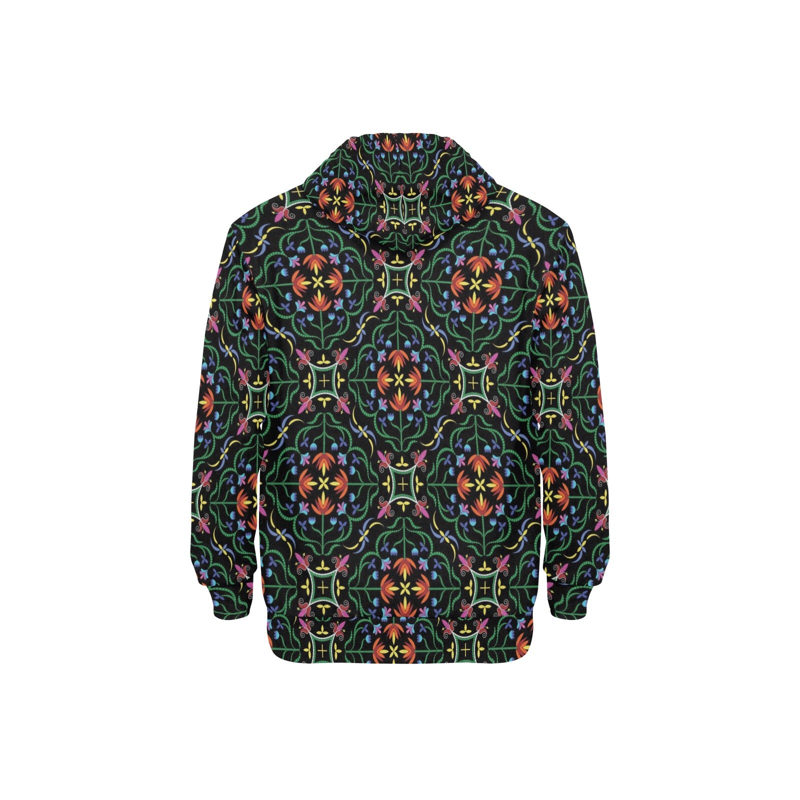 Quill Visions Men's Long Sleeve Fleece Hoodie