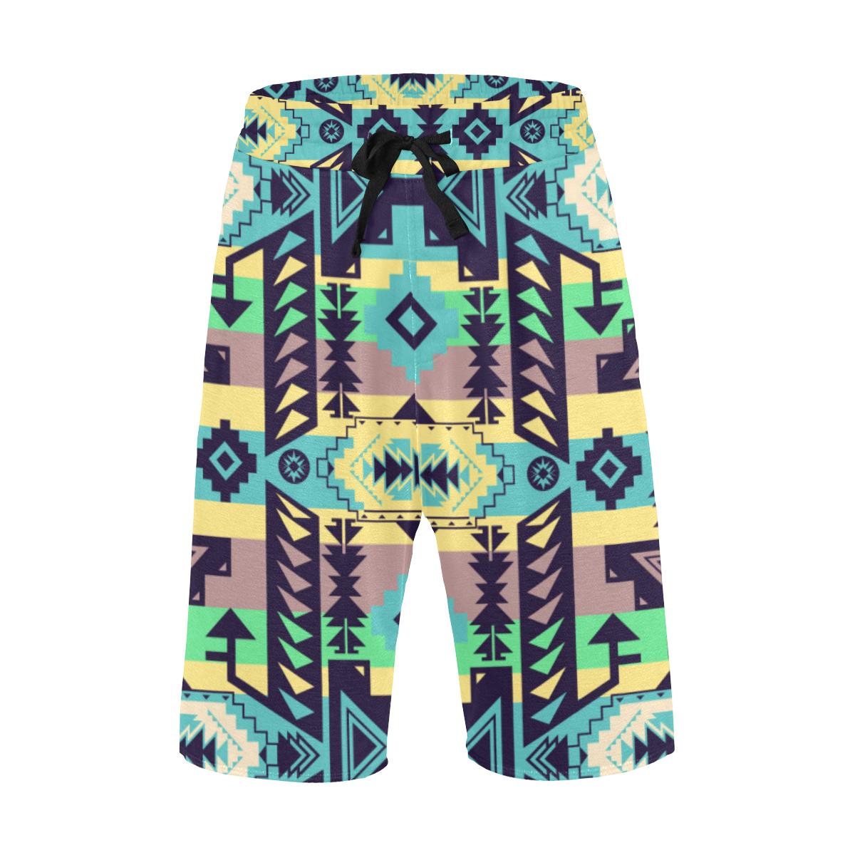 Chiefs Mountain 100 Men's All Over Print Casual Shorts (Model L23) Men's Casual Shorts (L23) e-joyer