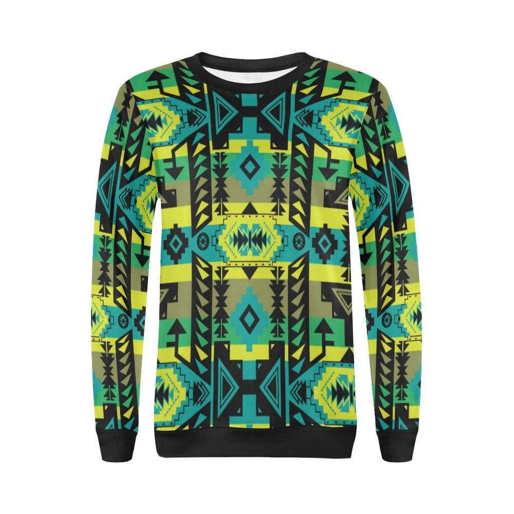 Chiefs Mountain All Over Print Crewneck Sweatshirt for Women (Model H18) Crewneck Sweatshirt for Women (H18) e-joyer