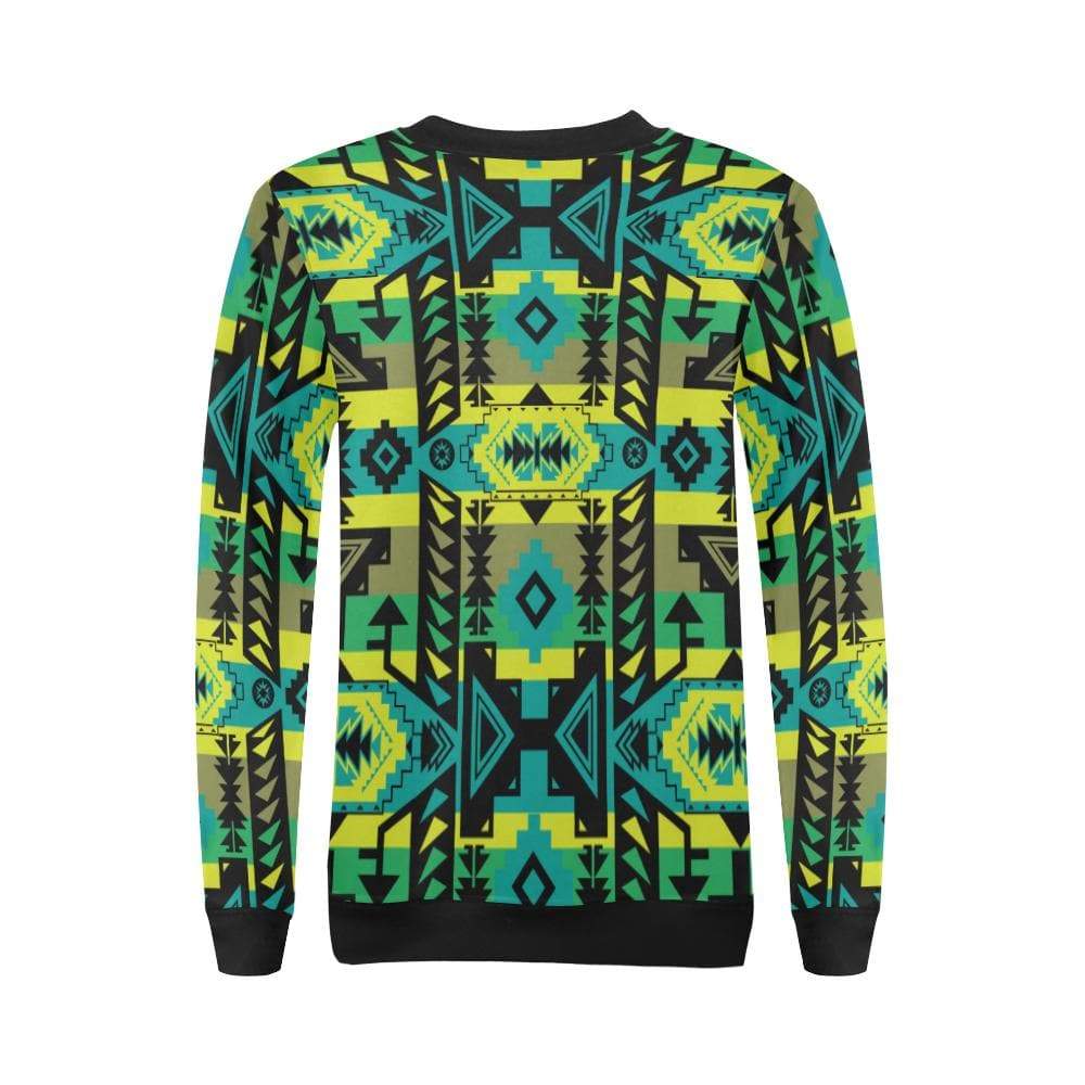 Chiefs Mountain All Over Print Crewneck Sweatshirt for Women (Model H18) Crewneck Sweatshirt for Women (H18) e-joyer