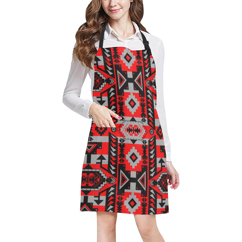 Chiefs Mountain Candy Sierra All Over Print Apron All Over Print Apron e-joyer