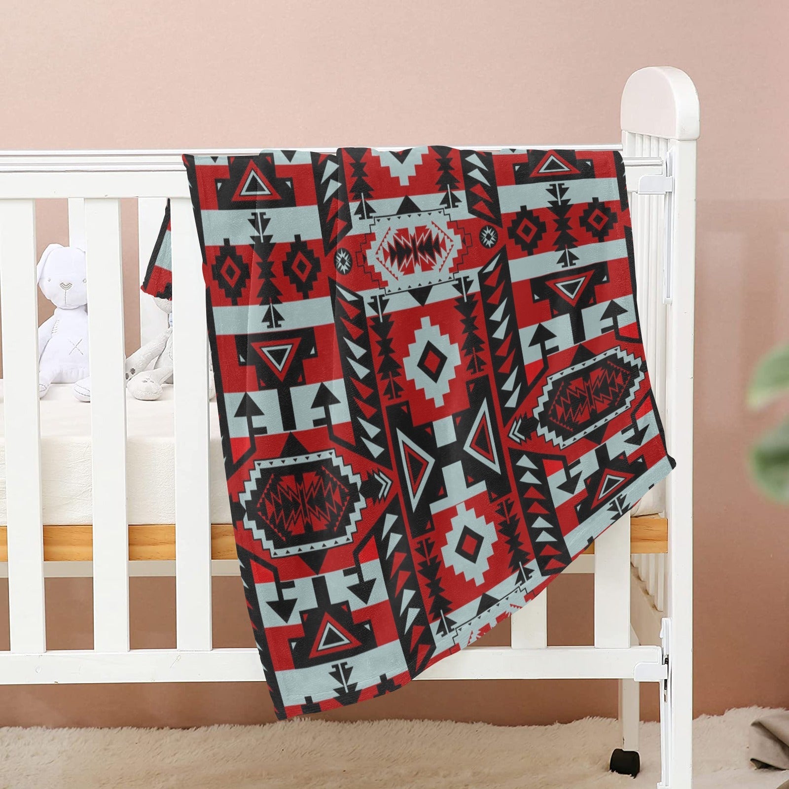 Chiefs Mountain Candy Sierra Dark Baby Blanket 30"x40" Baby Blanket 30"x40" e-joyer