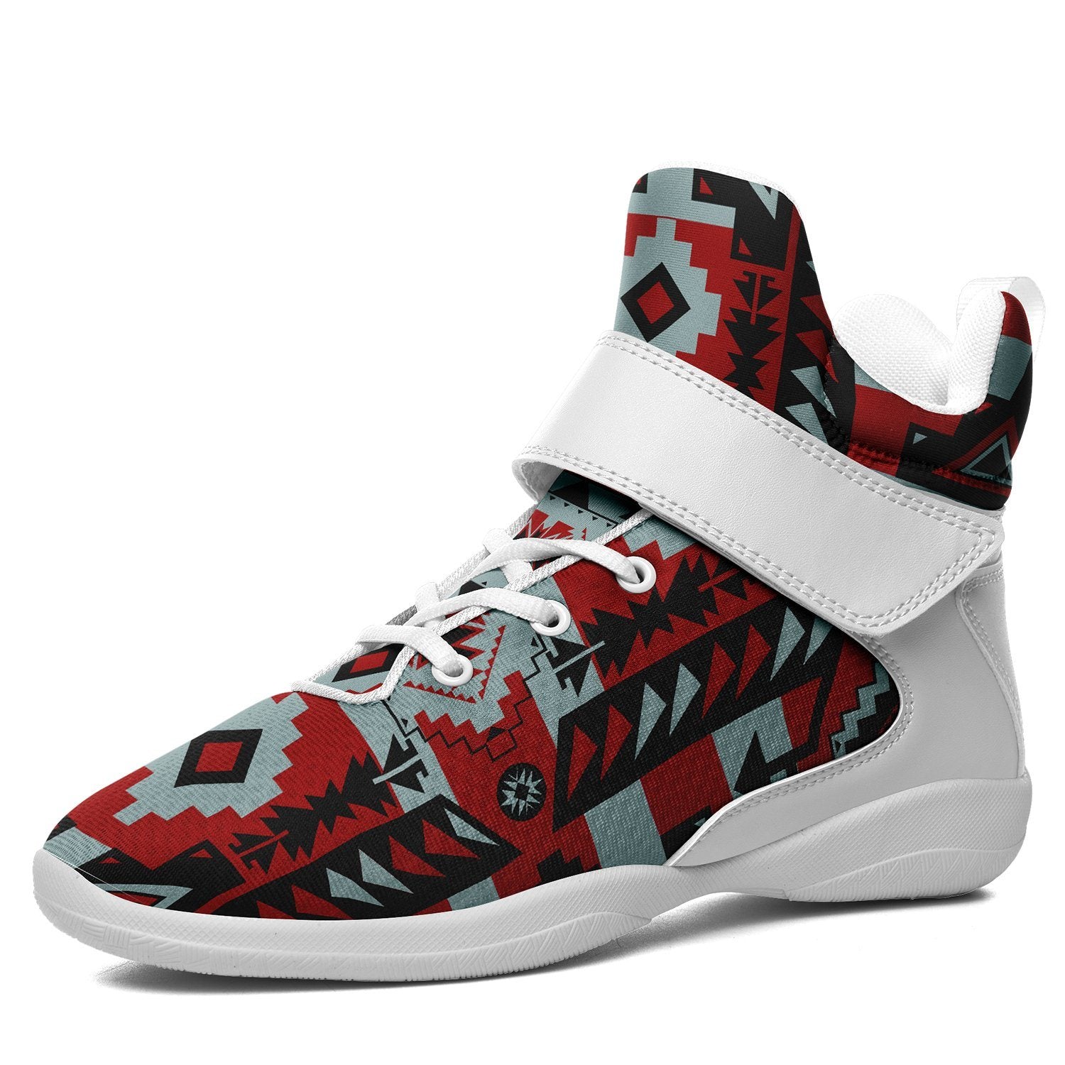 Chiefs Mountain Candy Sierra Dark Ipottaa Basketball / Sport High Top Shoes 49 Dzine US Women 4.5 / US Youth 3.5 / EUR 35 White Sole with White Strap